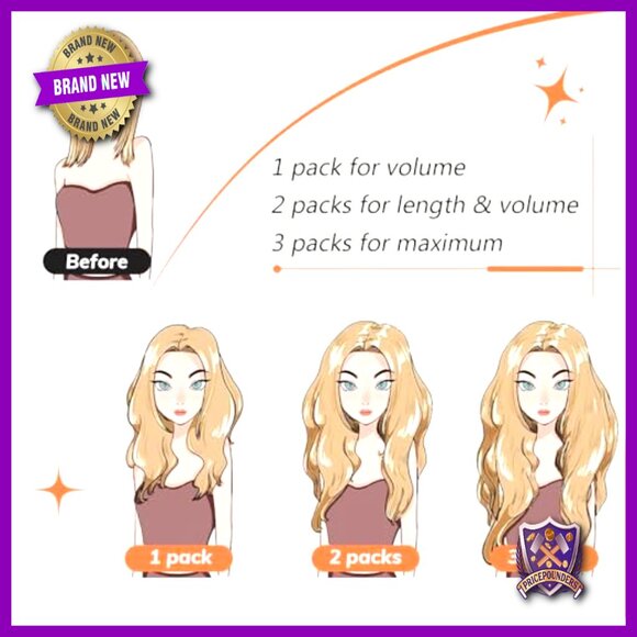 Human Hair Extensions Double Weft Seamless Invisible Flat Beaded main image 5